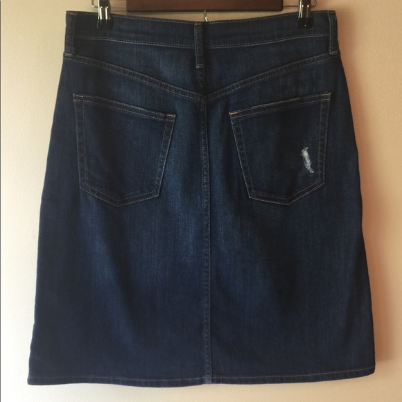 GAP 1969 Semi-Distressed Jean Skirt - Picture 2 of 7